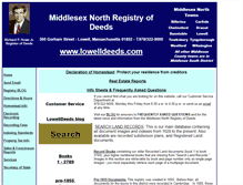 Tablet Screenshot of lowelldeeds.com